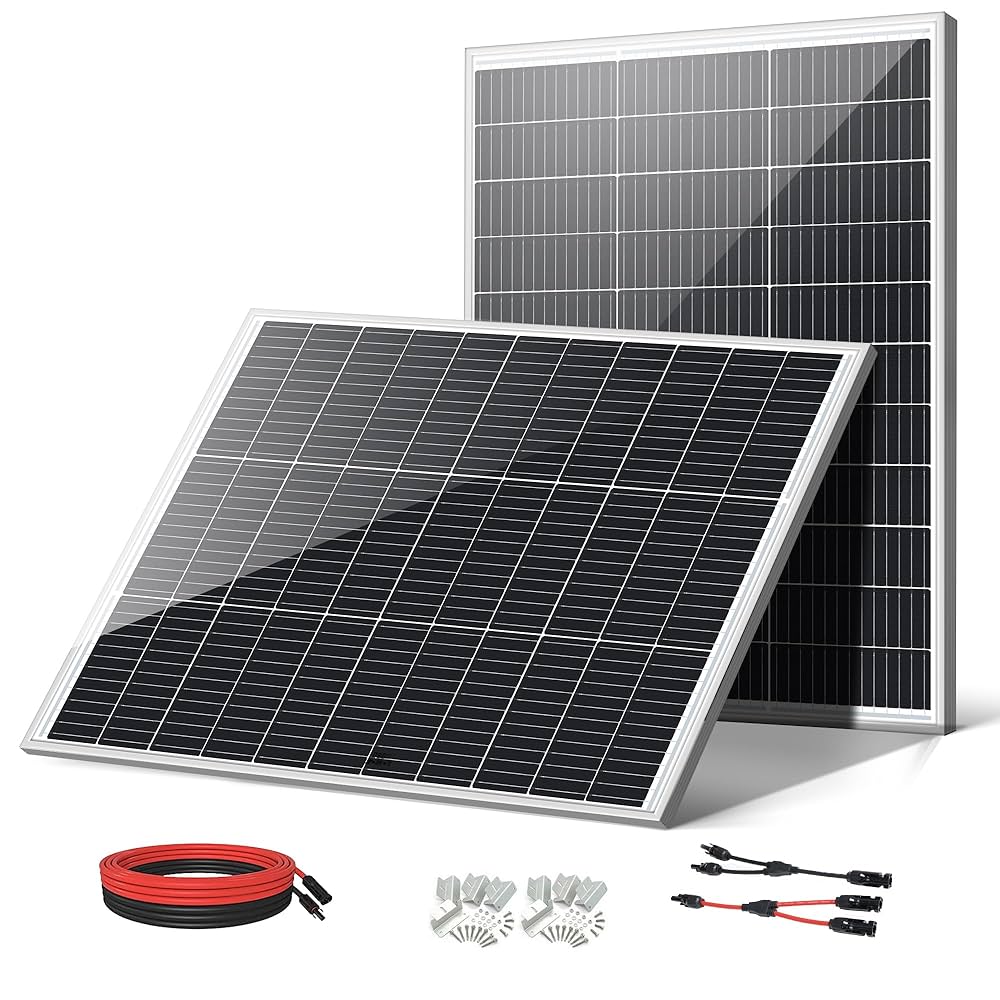 Amazon | 【IEC基準・TUV規格品】 LVYUAN 200W ソーラーパネル